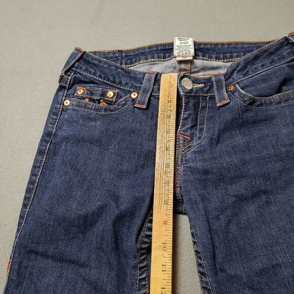 True Religion jeans with thick stitch embroidered pockets skinny size 29 - Picture 15 of 16